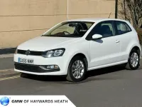 Used VW Polo SE 60 HP (44 kW) 2015 White Hatchback