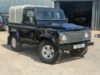 Used Land Rover Defender 122 HP (89 kW) 2011 Blue Pickup
