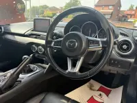 Used Mazda MX5 Inclusive 160 HP (117 kW) 2018 Meteor grey Cabriolet