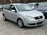 Used VW Polo Match 80 HP (58 kW) 2008 Silver Hatchback