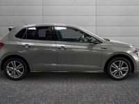 Used VW Polo R-line 115 HP (84 kW) 2019 Limestone grey Hatchback