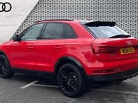 Used Audi Q3 Black Edition 180 HP (132 kW) 2018 Red SUV