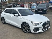 Usado Audi A3 Sportback S-Line 150 HP (110 kW) 2020 Branco Citadino