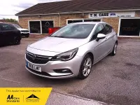 Used Vauxhall Astra SRi 136 HP (100 kW) 2016 Silver Hatchback