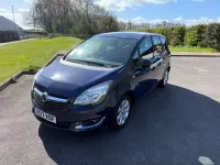 Second-hand Vauxhall Meriva 100 CP (73 kW) 2017 Albastru Monovolum