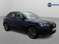 Used Audi Q3 Black Edition 150 HP (110 kW) 2022 Blue SUV