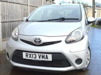 Used Toyota Aygo 68 HP (50 kW) 2013 Silver Hatchback