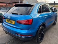 Used Audi Q3 Black Edition 150 HP (110 kW) 2018 Blue SUV