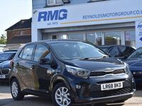 Used Kia Picanto 67 HP (49 kW) 2018 Black Hatchback
