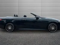 Used Mercedes E220 AMG Line Premium Plus 194 HP (142 kW) 2020 Green Cabriolet