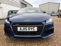 Begagnad Audi TT S-Line 2015 Blå Sportkupé