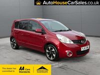 Used Nissan Note N-TEC 110 HP (80 kW) 2012 Red Hatchback