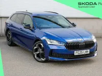 Gebraucht Skoda Superb SportLine 190 PS (139 kW) 2025 Blau Kombi