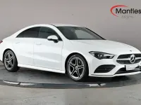 Used Mercedes CLA180 AMG line 136 HP (100 kW) 2020 White Sedan