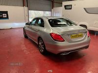 Used Mercedes C200 2017 Silver Sedan