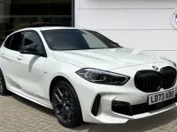 Used BMW 118 M Sport 134 HP (98 kW) 2023 White Hatchback