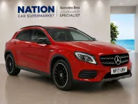 Used Mercedes GLA250 AMG Line Premium 211 HP (155 kW) 2017 Red SUV