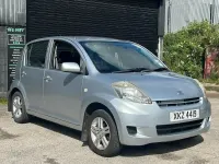 Used Daihatsu Sirion 69 HP (50 kW) 2009 Silver Hatchback