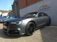 Used Audi A5 Sportback Advanced 177 HP (130 kW) 2015 Grey Hatchback