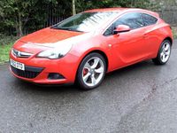 Used Vauxhall Astra GTC SRi 2012 Red Hatchback