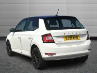 Used Skoda Fabia Colour Edition 44 HP (32 kW) 2021 Candy white black magic pearl effect Hatchback
