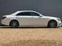 Used Mercedes S350 AMG line 2019 White Sedan