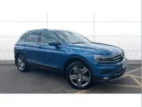 Used VW Tiguan SEL 180 HP (132 kW) 2017 Blue SUV