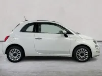 Used Fiat 500 Lounge 69 HP (50 kW) 2017 White Hatchback