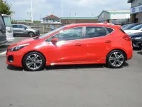Used Kia Ceed GT-Line 118 HP (86 kW) 2017 Red Hatchback