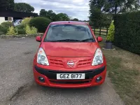Used Nissan Pixo Acenta 68 HP (50 kW) 2010 Red Hatchback