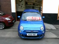 Used Fiat 500 S 69 HP (50 kW) 2015 Blue Hatchback