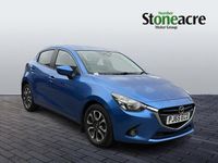 Begagnad Mazda 2 Inclusive 90 HK (66 kW) 2015 Blå Halvkombi