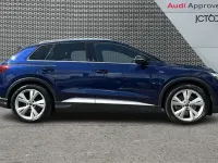 Used Audi Q4 e-tron S-Line 150 kW (204 HP) 2023 Blue SUV