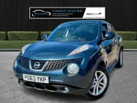 Used Nissan Juke Acenta 117 HP (86 kW) 2013 Blue SUV