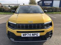 Used Jeep Avenger EV Summit 113 kW (154 HP) 2025 Yellow SUV