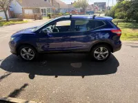 Usado Nissan Qashqai N-TEC 110 HP (80 kW) 2016 Azul SUV