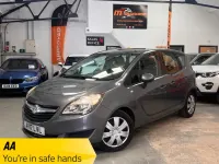 Used Vauxhall Meriva Club 118 HP (86 kW) 2017 Grey MPV
