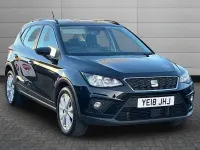 Used Seat Arona SE Technology 95 HP (69 kW) 2018 Midnight black SUV