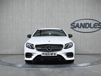 Used Mercedes E220 AMG line 194 HP (142 kW) 2019 White Coupe