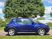 Used Nissan Juke Visia 92 HP (67 kW) 2014 Blue SUV