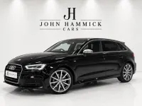 Used Audi A3 Sportback Black Edition 150 HP (110 kW) 2019 Black Hatchback