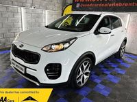 Used Kia Sportage GT-Line 114 HP (83 kW) 2017 White SUV