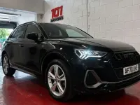 Begagnad Audi Q3 S-Line 190 HK (139 kW) 2020 Svart SUV