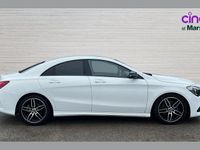 Used Mercedes CLA220 AMG line 174 HP (127 kW) 2018 White Sedan