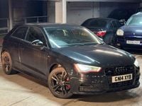 Used Audi A3 S-Line 2014 Black Hatchback