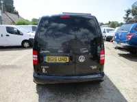Used VW Caddy Black Edition 102 HP (75 kW) 2015 Black MPV