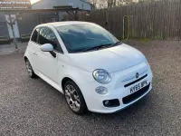 Used Fiat 500 S 69 HP (50 kW) 2015 White Hatchback