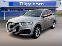 Begagnad Audi Q7 S-Line 272 HK (200 kW) 2015 Silver SUV