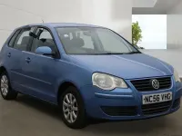Used VW Polo SE 80 HP (58 kW) 2007 Blue Hatchback