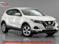 Used Nissan Qashqai Acenta Premium 2021 White SUV